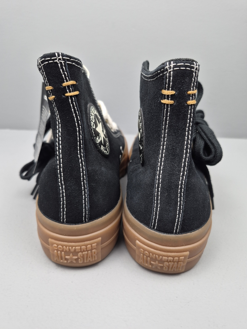 Converse Chuck Taylor All Star Lift Platform High Top Black W sz 8.5 A10460C W - Picture 7 of 10